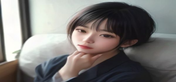 中年用户在家中客厅用平板浏览色色导航娱乐内容分类，沙发旁有茶几，氛围悠闲放松